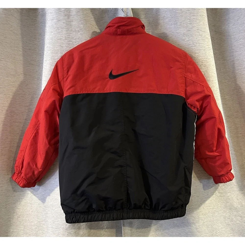 Vintage Nike Reversible Full Zip Jacket Coat Youth Boys‎ Medium 10-12